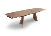 Enzo Natural Ceramic Extending Dining Table