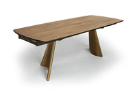 Enzo Natural Ceramic Extending Dining Table