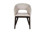 Everest Fabric Dining Chairs - Natural (Sold in Pairs)