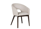 Everest Fabric Dining Chairs - Natural (Sold in Pairs)