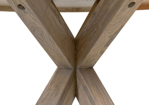 Falcon Dining Table Oval 2350 - Smoked Oak