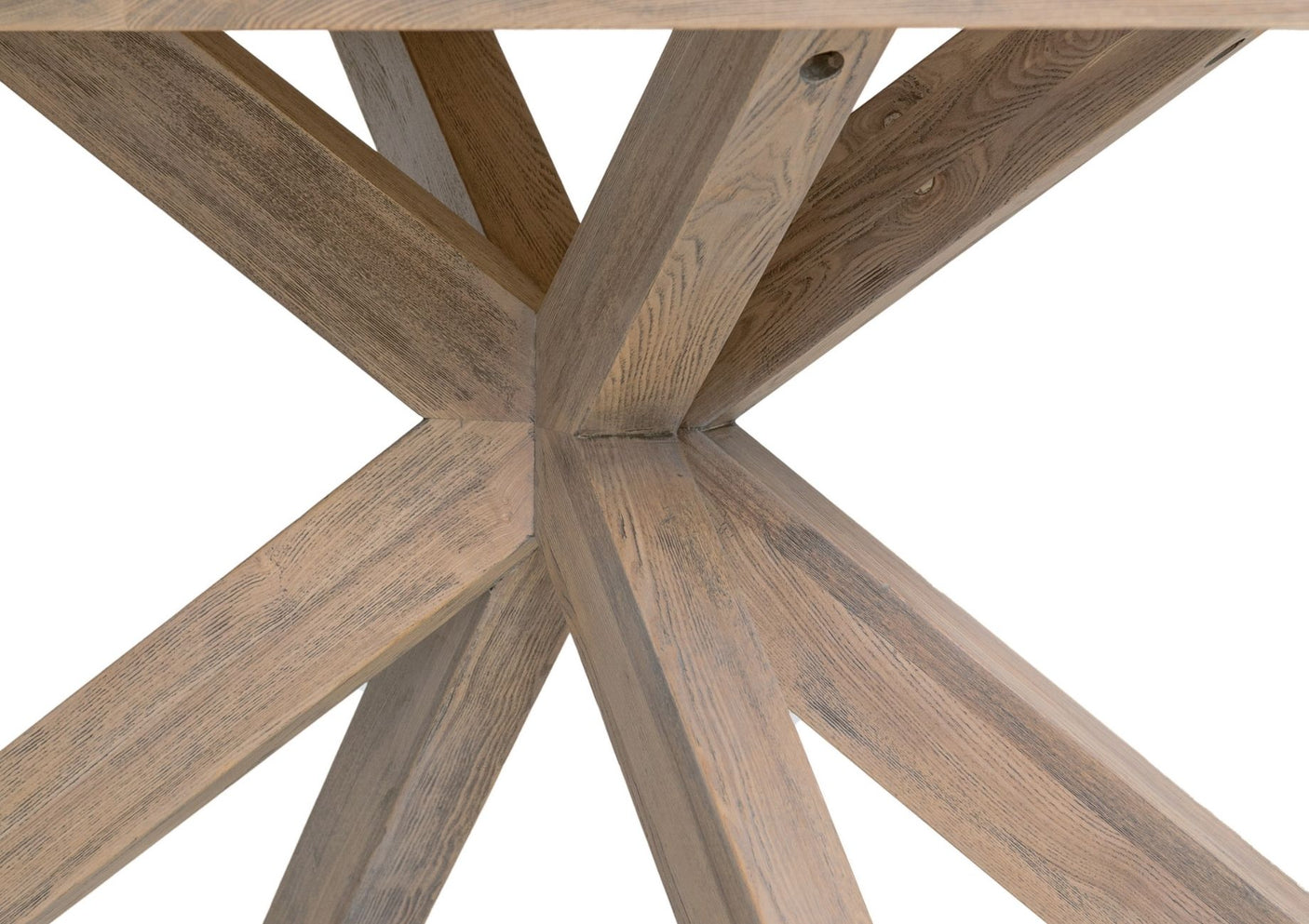 Falcon Dining Table Oval 2350 - Smoked Oak
