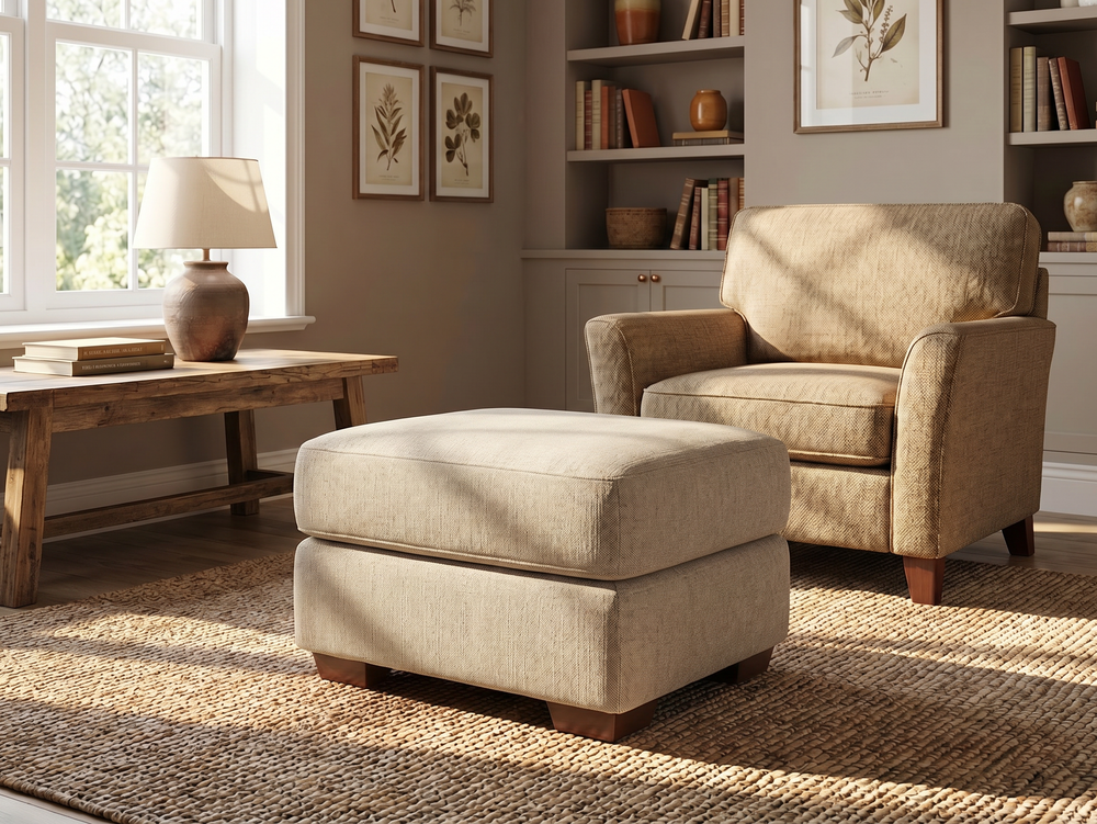 Galloway Small Footstool
