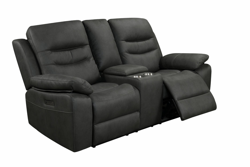 Angled view of the Fuji 2 Seater Recliner Sofa against a white background