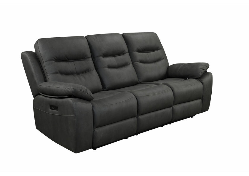 Fuji 3 Seater Recliner Sofa with Power Headrest, USB & USC