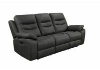Fuji 3 Seater Recliner Sofa with Power Headrest, USB & USC