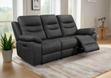 Fuji 3 Seater Recliner Sofa with Power Headrest, USB & USC