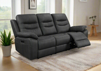 Fuji 3 Seater Recliner Sofa with Power Headrest, USB & USC
