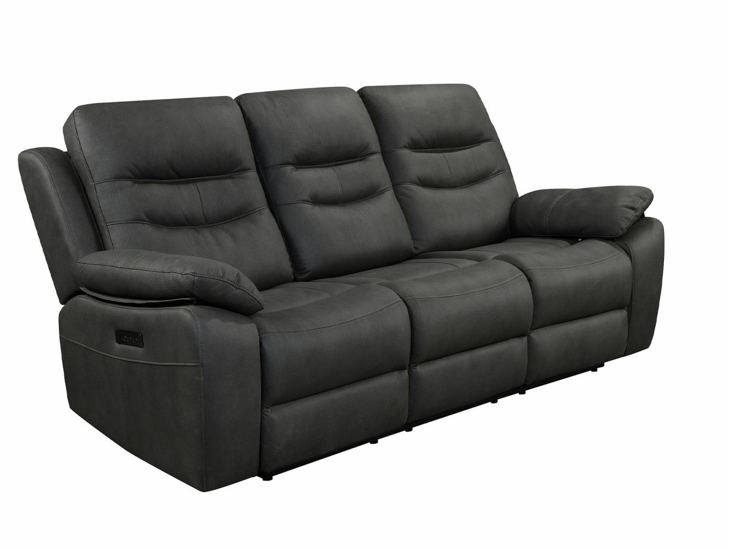 Fuji 3 Seater Recliner Sofa with Power Headrest, USB & USC