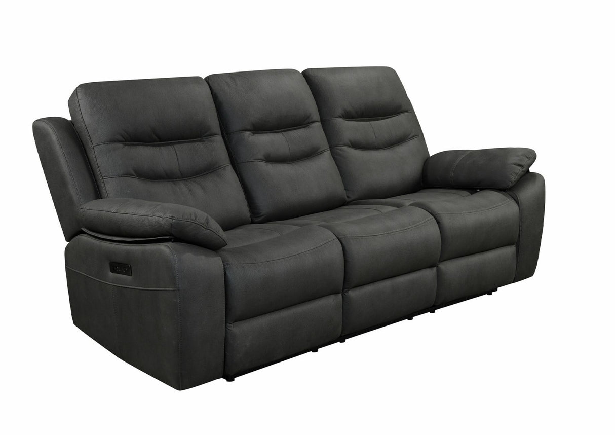 Fuji 3 Seater Recliner Sofa with Power Headrest, USB & USC