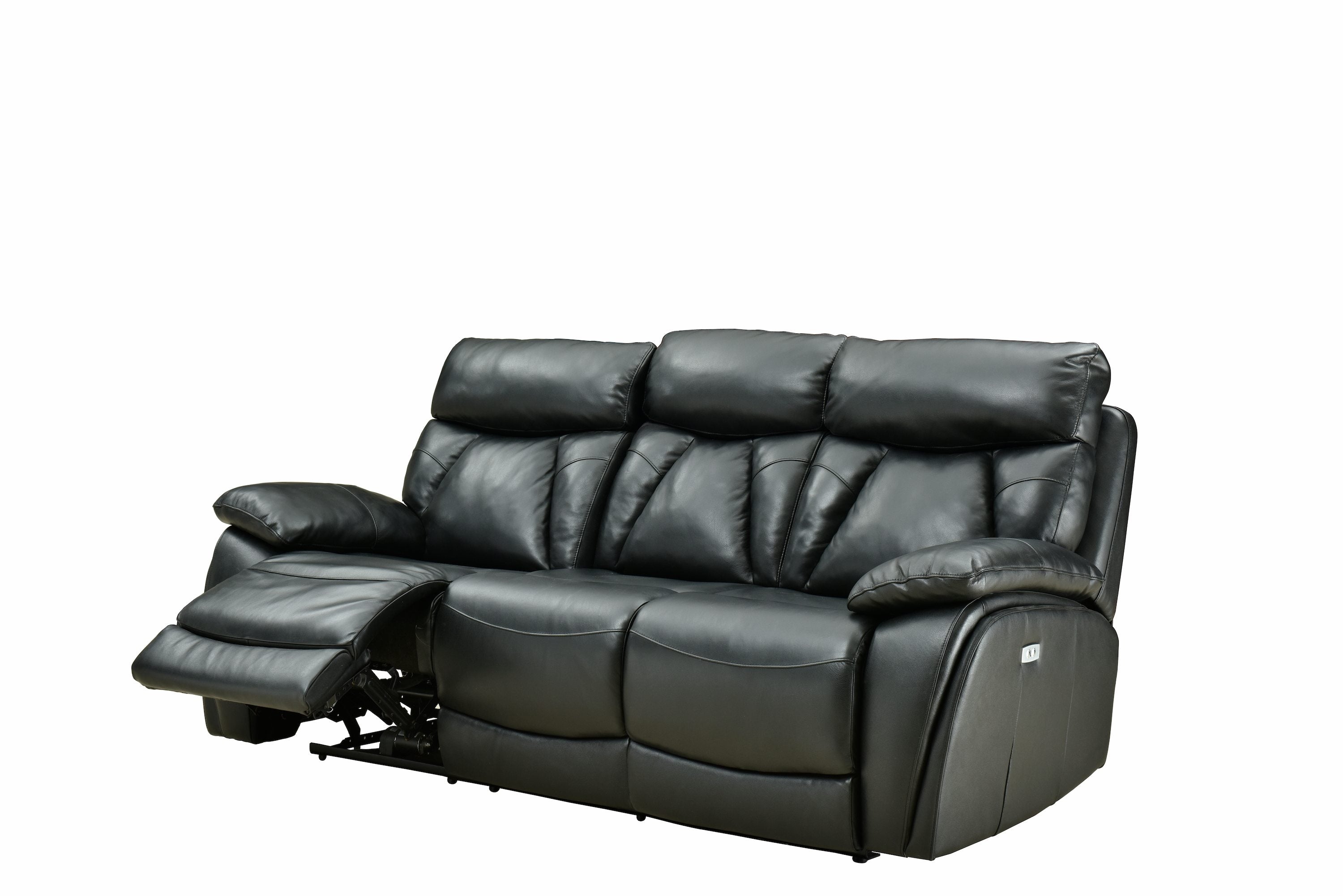 New Cologne 3 Seater With Power Recliner