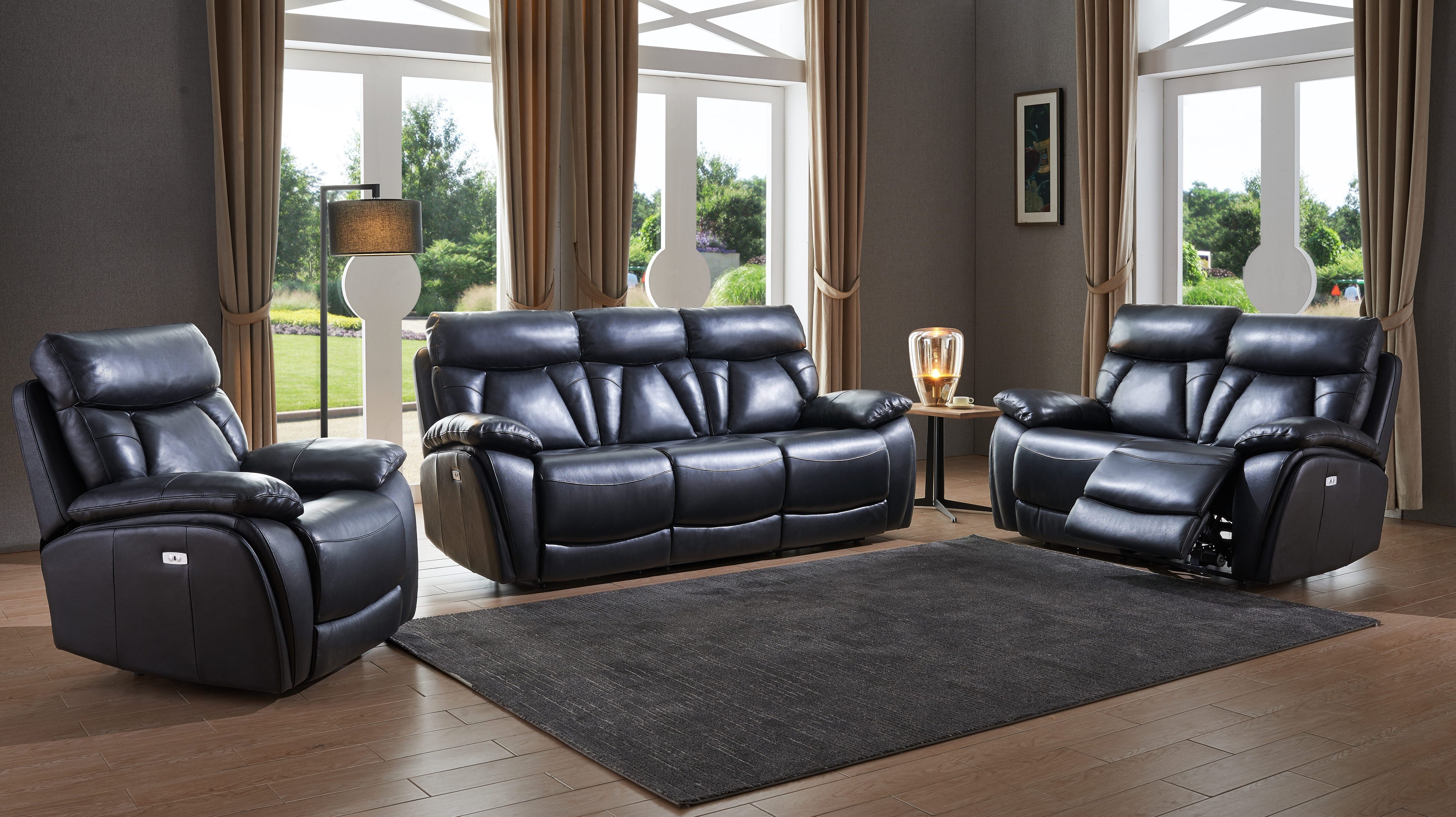 New Cologne 2 Seater Sofa With Power Recliner