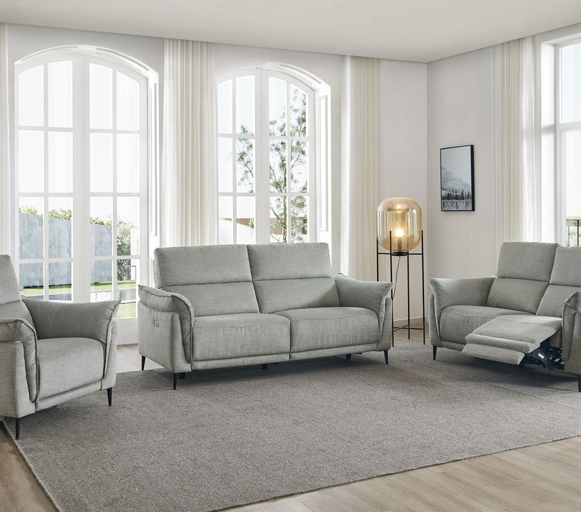 Image of the Kansas Recliner Sofa set in a room