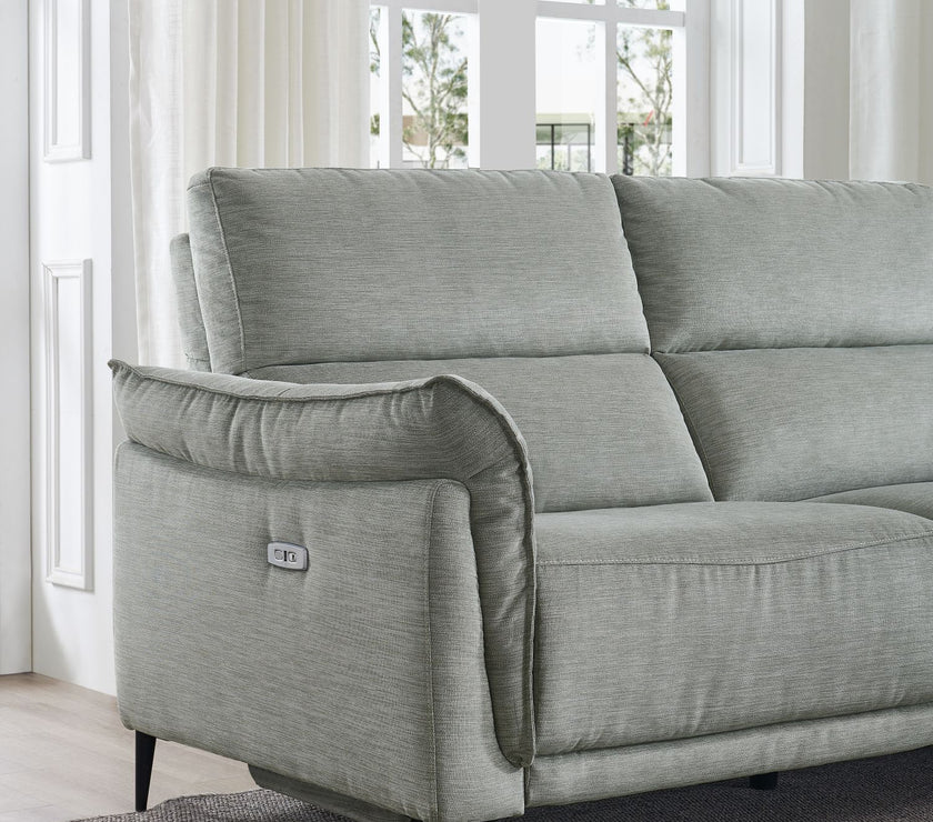 Angled view of the Kansas 2 Seater Recliner Sofa