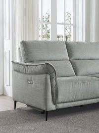 Angled view of the Kansas 2 Seater Recliner Sofa