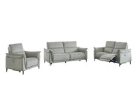 Image of the Kansas Recliner Sofa Set against a white background