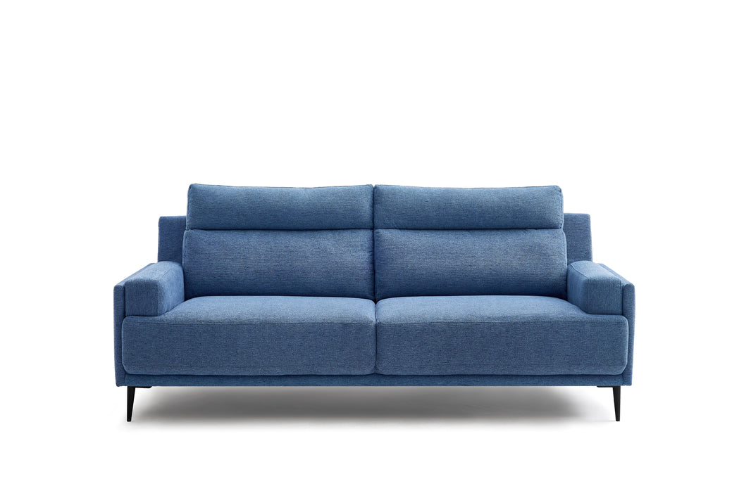 Front view of the Nevada 3 Seater Sofa 