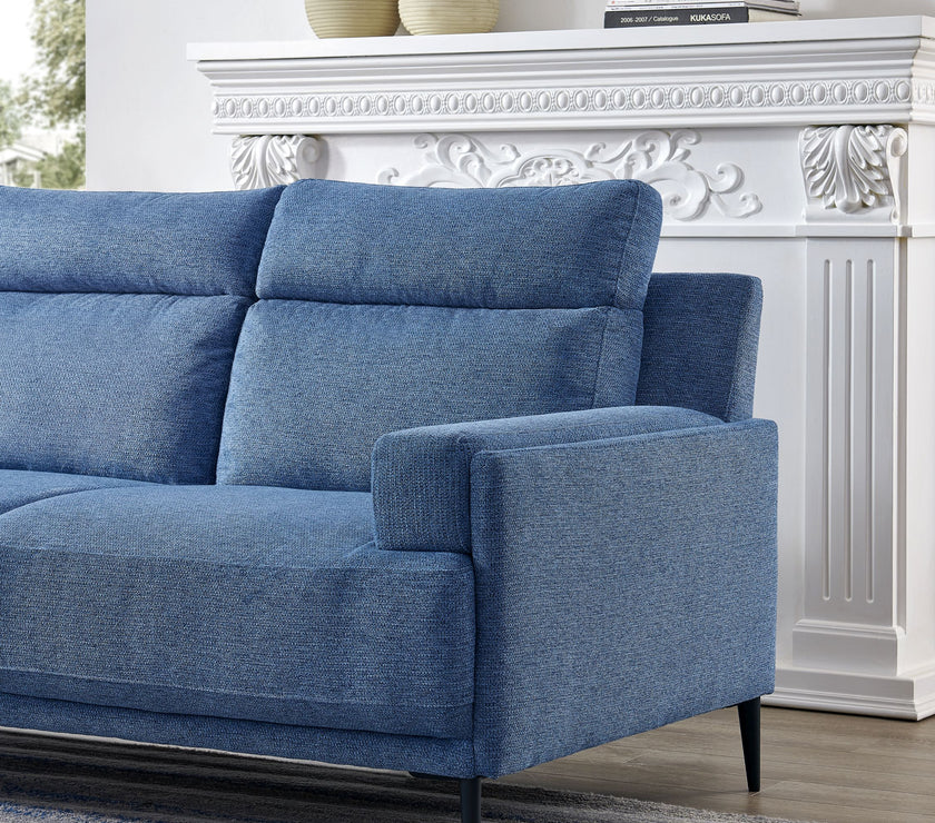 Side view of the Nevada 3 Seater Sofa 