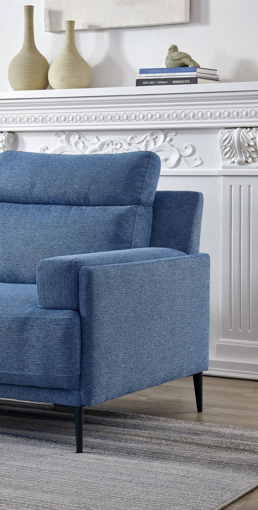 Side view of the Nevada Armchair