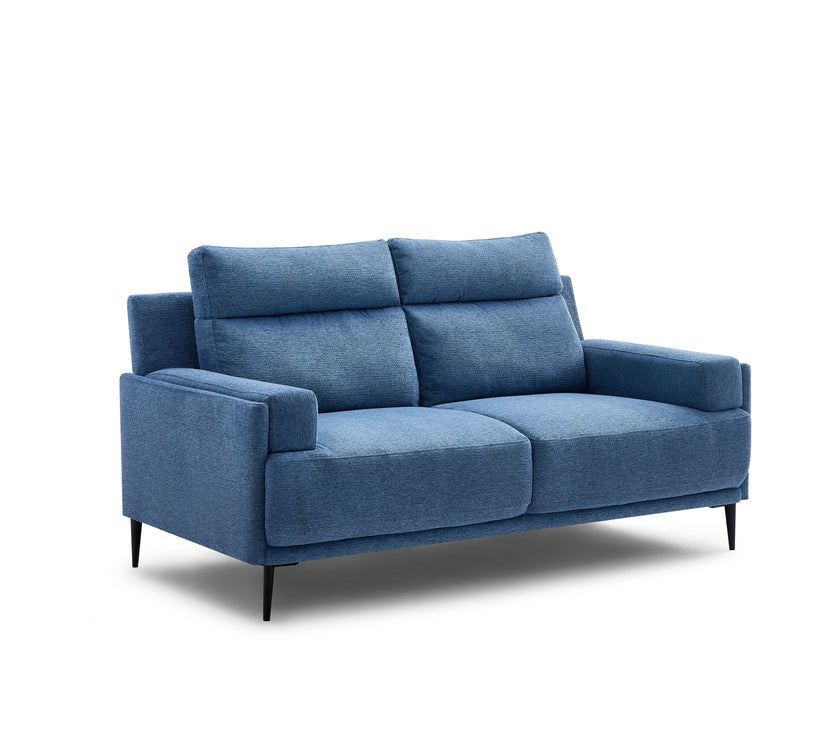 Angled view of the Nevada 2 Seater Sofa against a white background