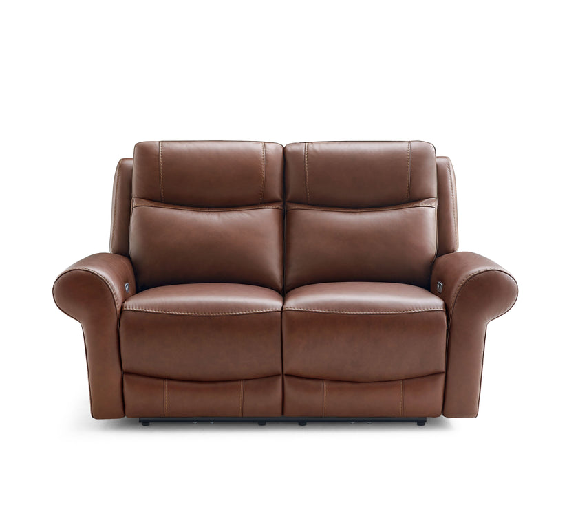 Front view of the Nebraska 2 Seater Recliner Sofa