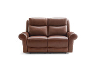 Front view of the Nebraska 2 Seater Recliner Sofa