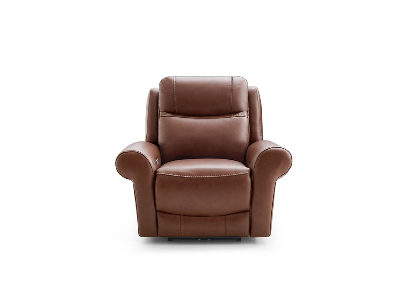 Front view of the Nebraska Recliner Armchair