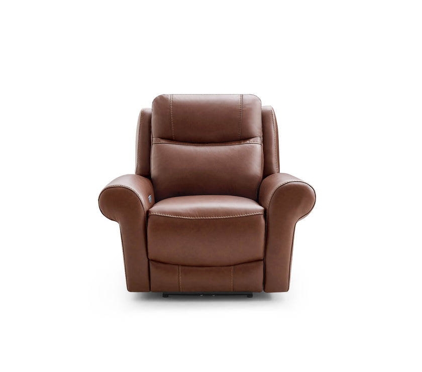 Front view of the Nebraska Recliner Armchair