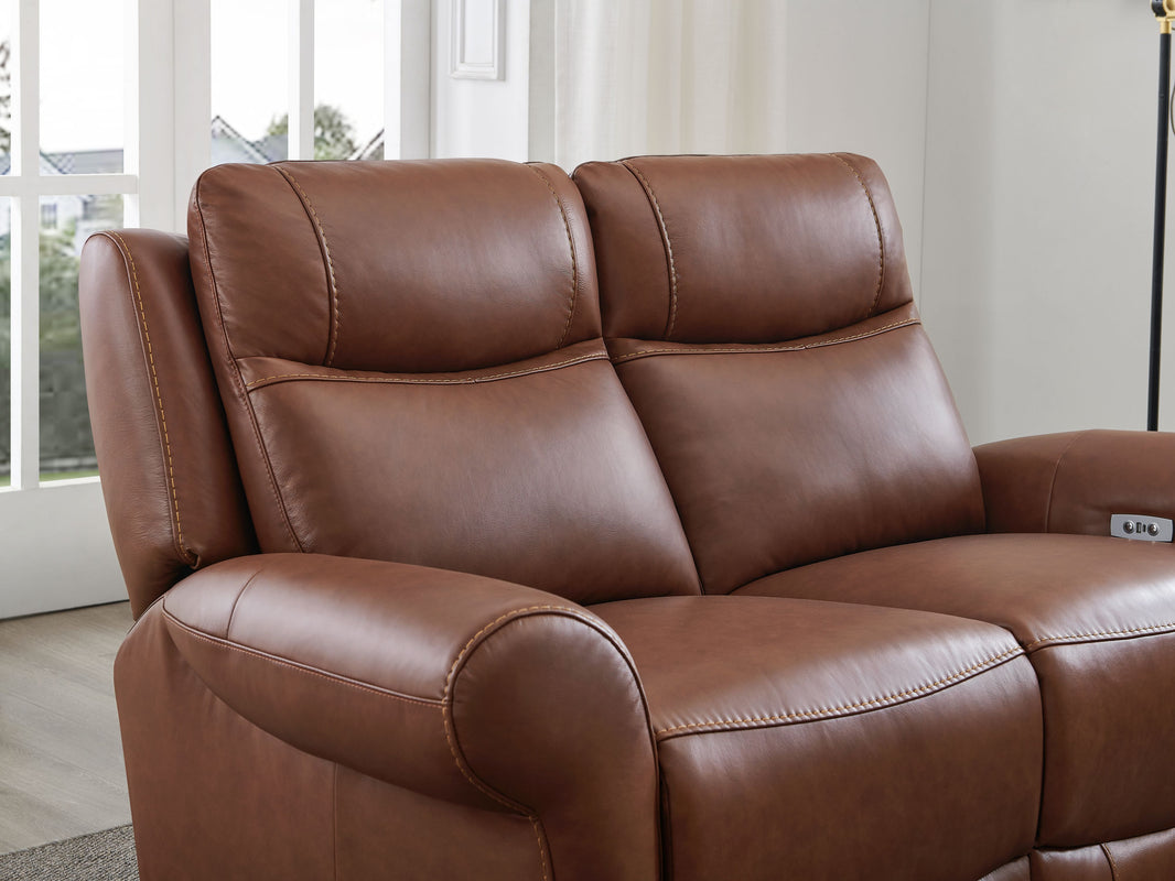 Close up view of the Nebraska 2 Seater Recliner Sofa