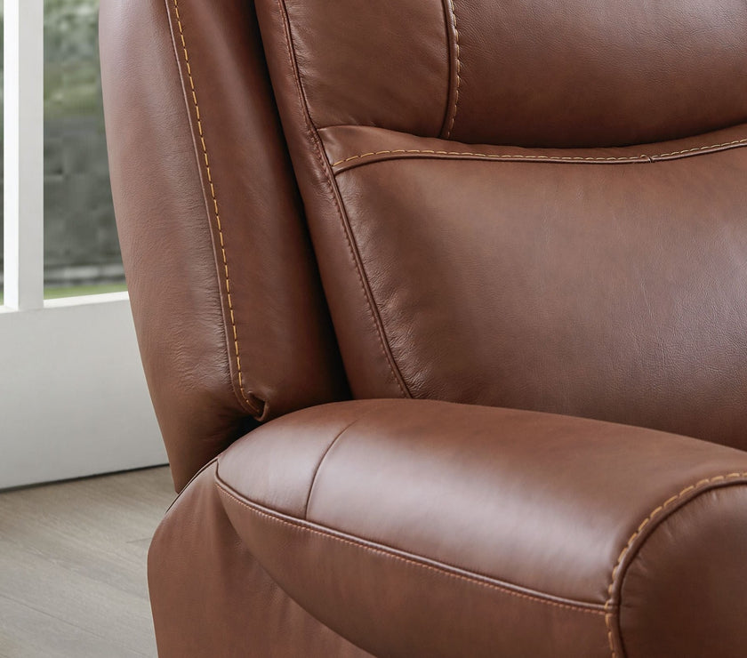 Close up image of the Nebraska Recliner Armchair