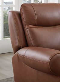 Close up image of the Nebraska Recliner Armchair