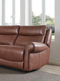 Side view of the Nebraska 3 Seater Recliner Sofa