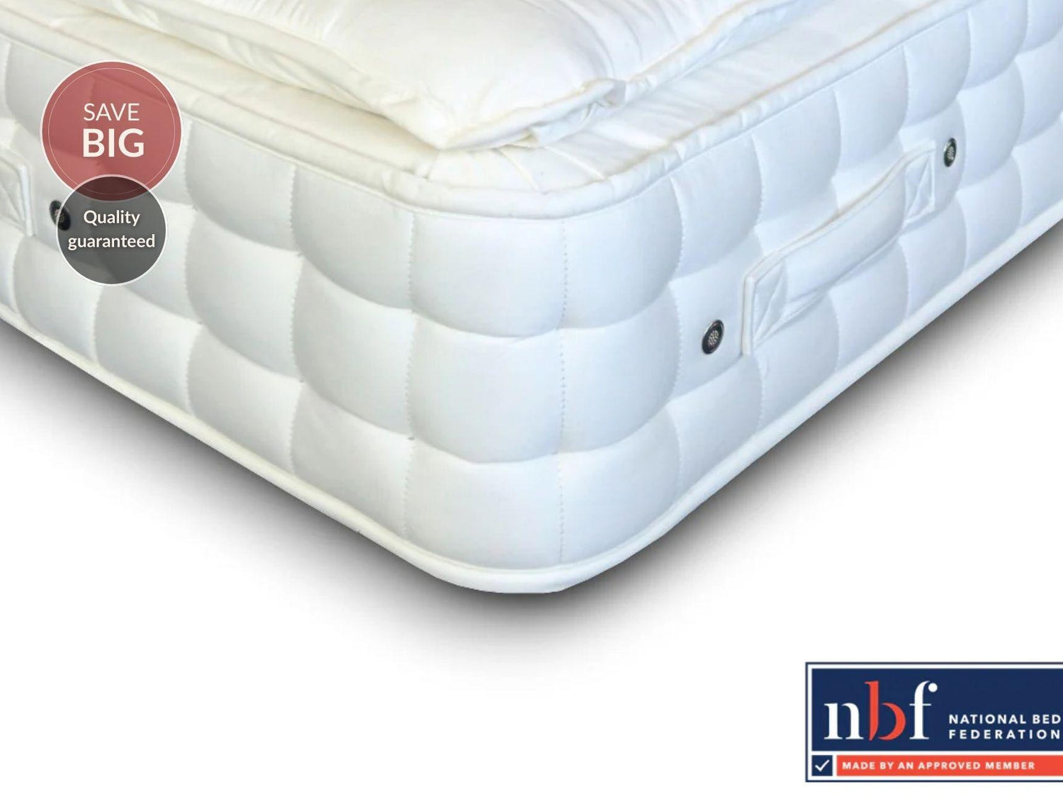 Hampton 2000 Luxury Pocket-Pillowtop Mattress