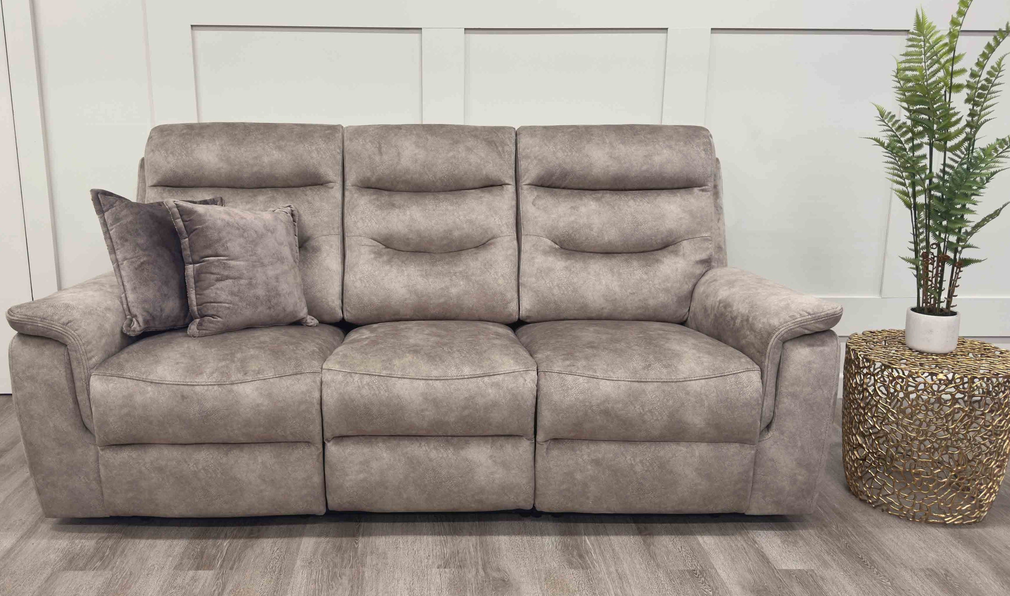 Image of the Rome 3 Seater Recliner Sofa