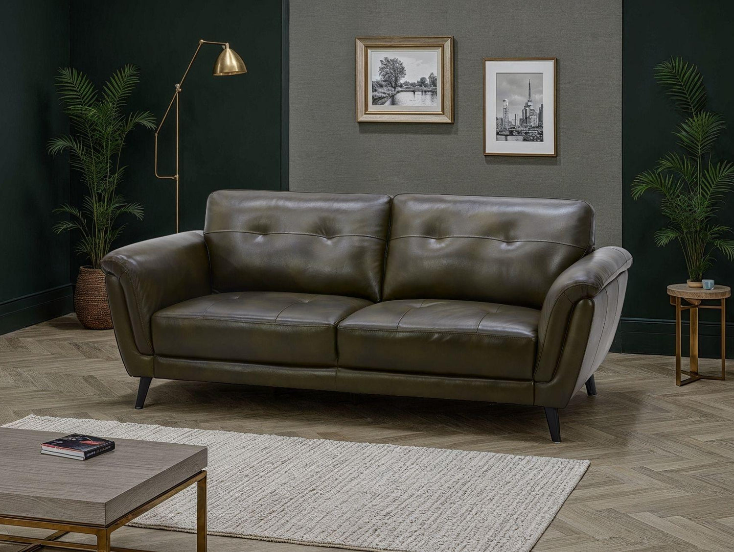 Isabella 3-Seater Static Sofa