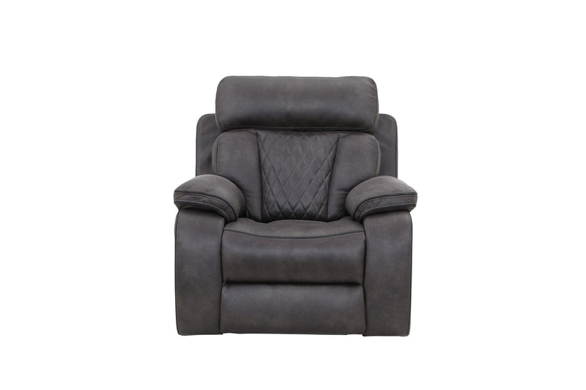 Front view of the Kobe Recliner Armchair against a white background