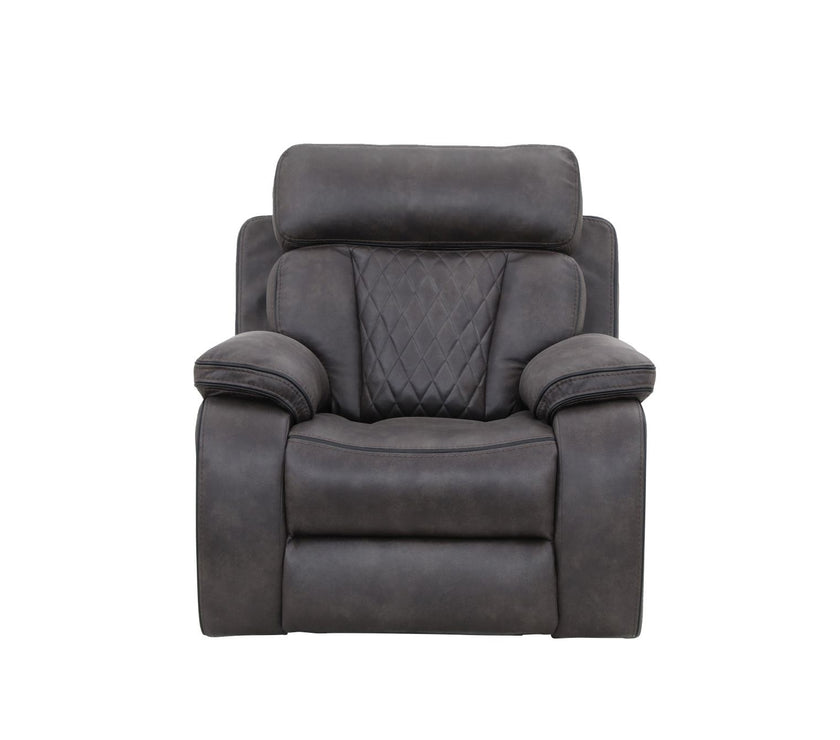 Front view of the Kobe Recliner Armchair against a white background