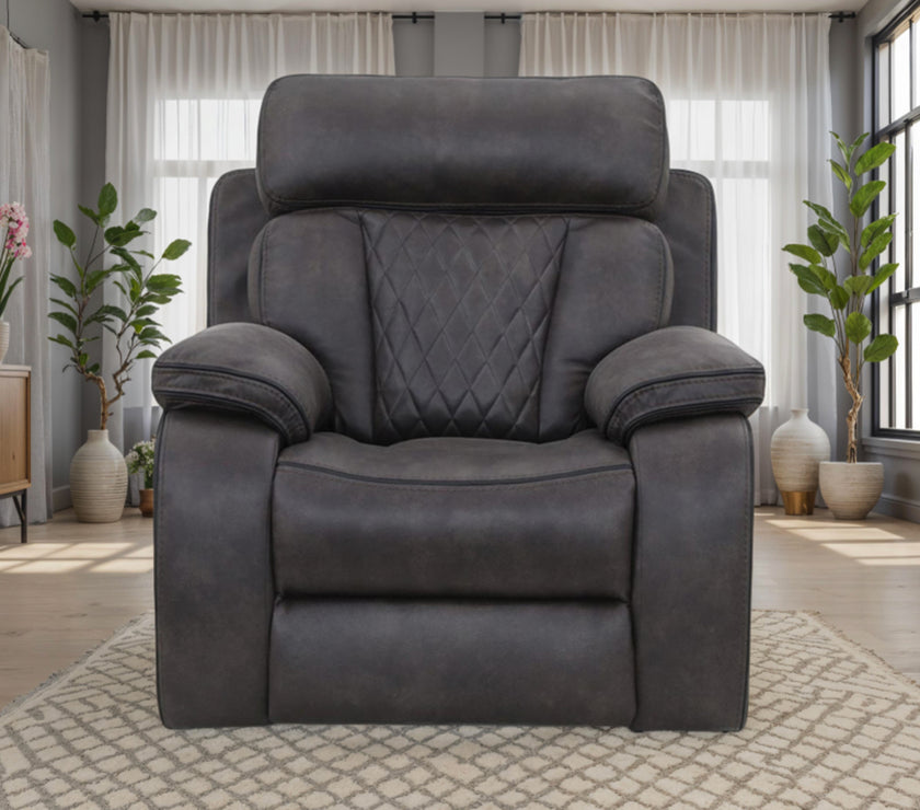 Kobe Recliner Armchair with USB Port