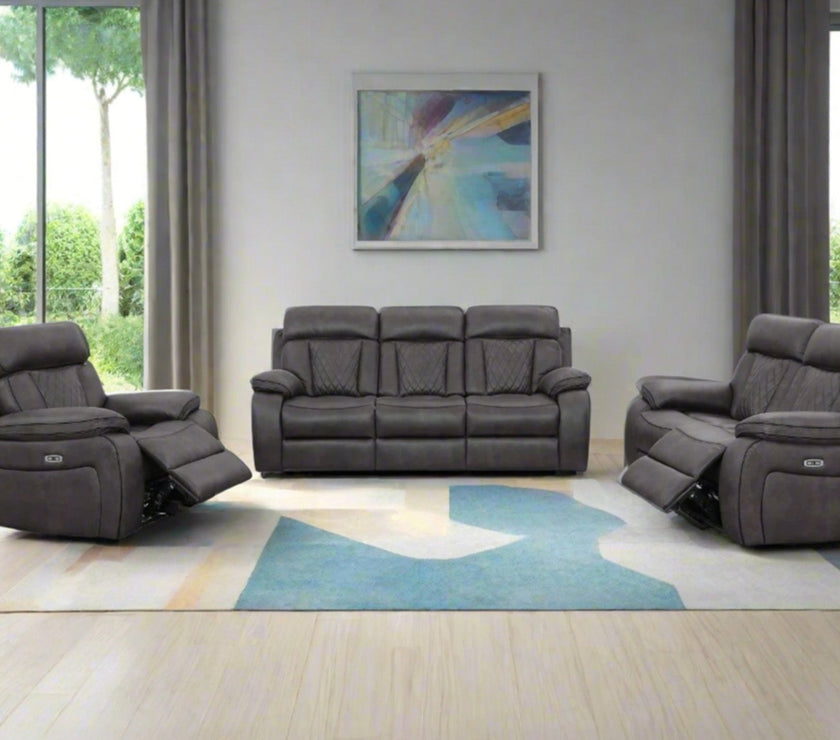 Kobe 3 Seater Recliner Sofa