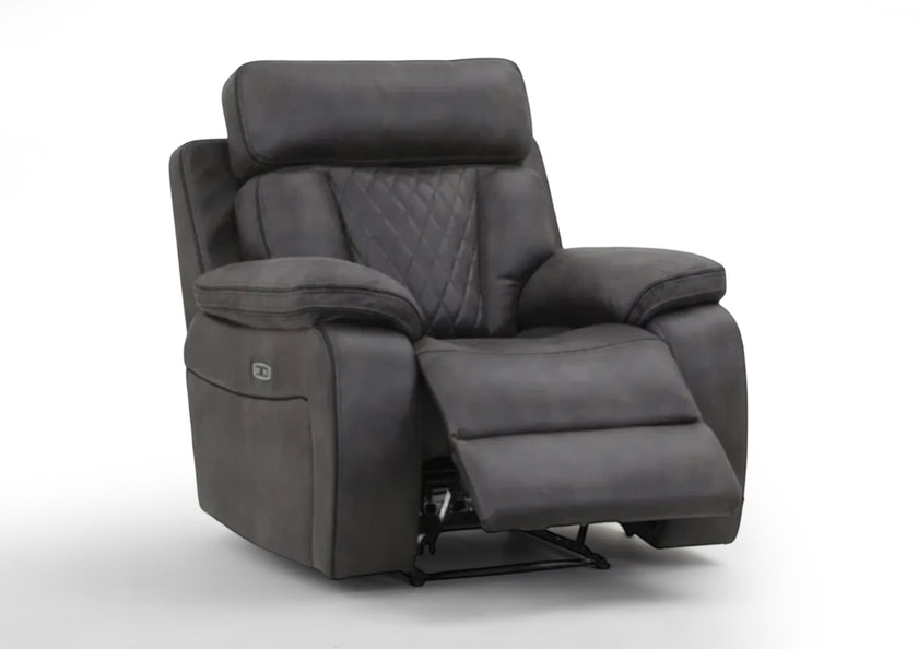 Kobe Recliner Armchair with USB Port