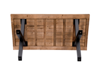 New York 180 Fixed Top Dining Table