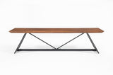 Front view of the Taiyo Dining Bench.