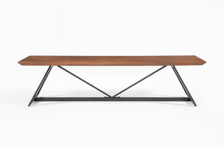 Front view of the Taiyo Dining Bench.