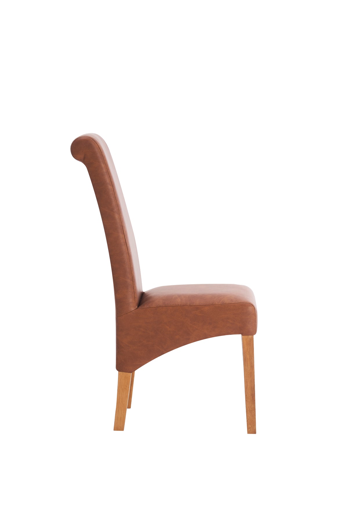 side view of our stunning London dining chairs