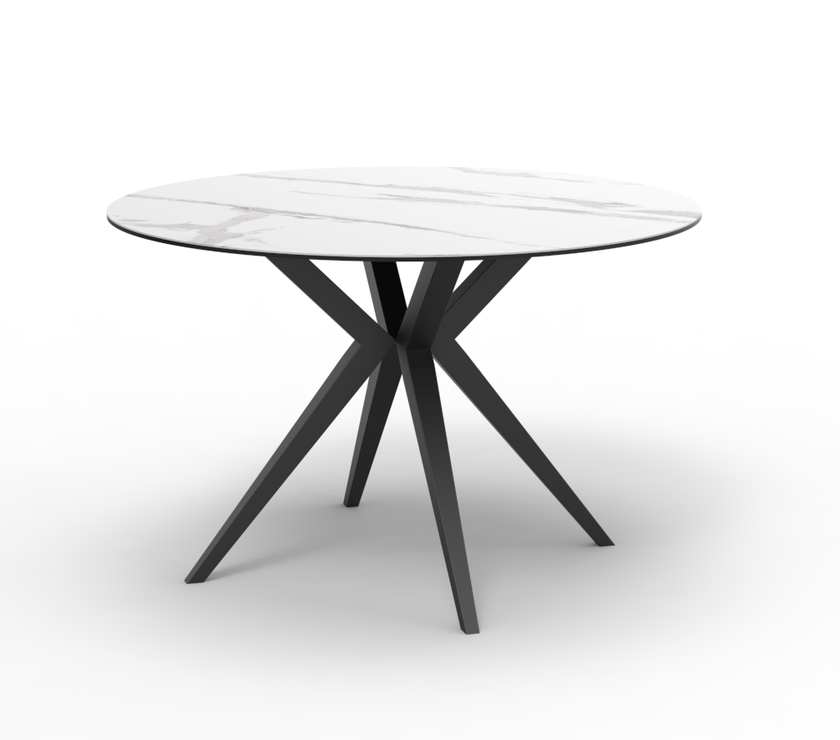 Lago Round Ceramic Dining Table