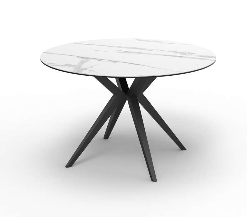 Lago Round Ceramic Dining Table