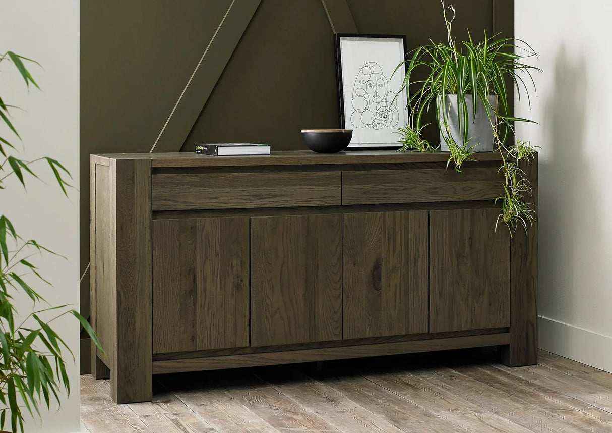 Landon Fumed Oak Sideboard
