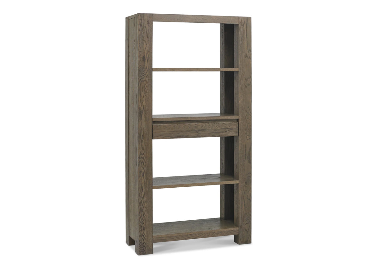 Landon Fumed Oak Open Display Unit