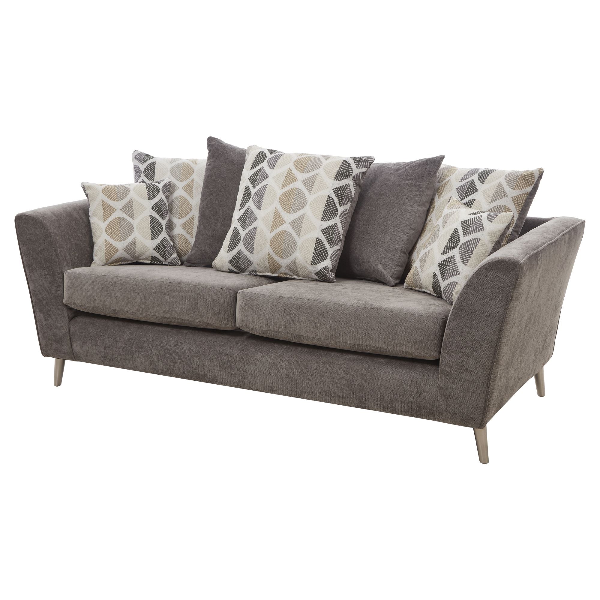 3 seater clearance pillow back sofa