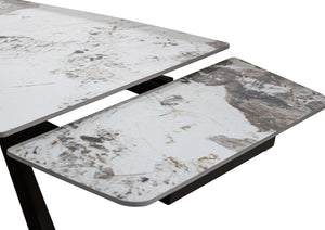 Libra Ceramic Extending Dining Table